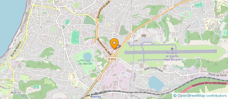 localisation de l'entreprise MONSIEUR MICKAEL MOSNIER  BASSUSSARRY