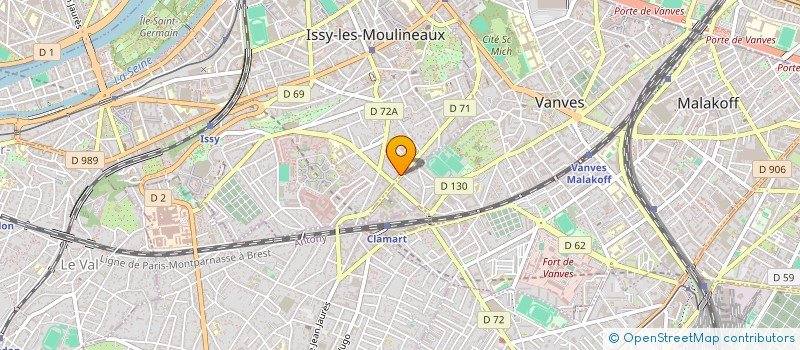 localisation de l'entreprise MONSIEUR MICKAEL MOULIN à ISSY-LES-MOULINEAUX