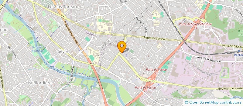 localisation de l'entreprise MONSIEUR MICKAEL MOULINET à VERTOU