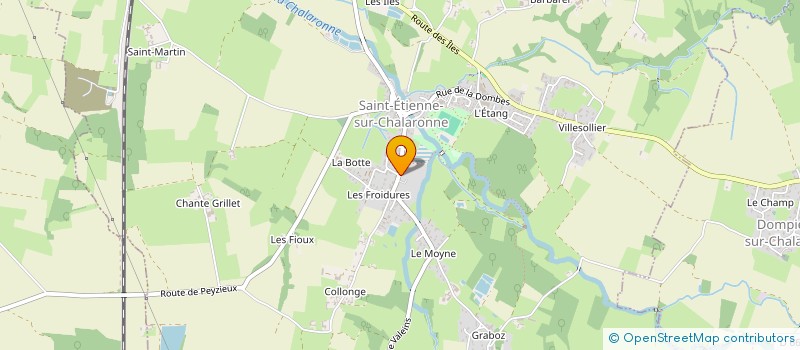 localisation de l'entreprise MONSIEUR MICKAEL MULA à SAINT-ETIENNE-SUR-CHALARONNE