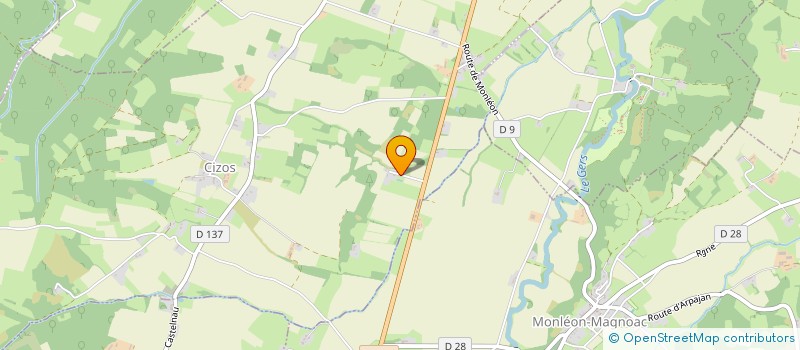 localisation de l'entreprise MONSIEUR MICKAEL MULLER  CIZOS