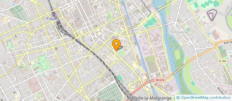 localisation de l'entreprise MONSIEUR MICKAEL MULLER  NANCY