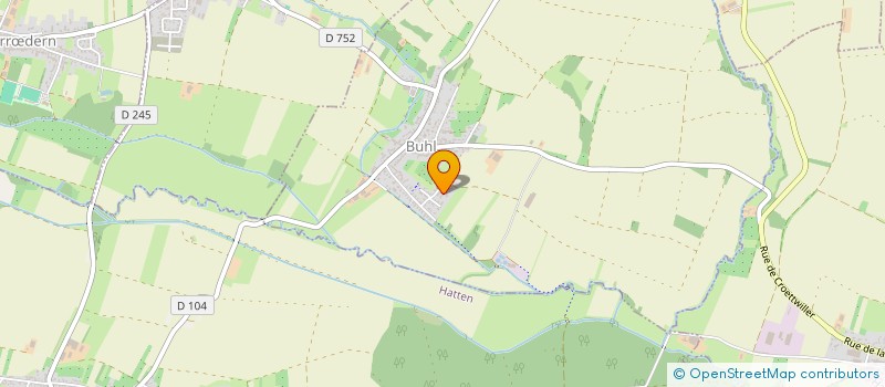 localisation de l'entreprise MONSIEUR MICKAEL MULLER  BUHL