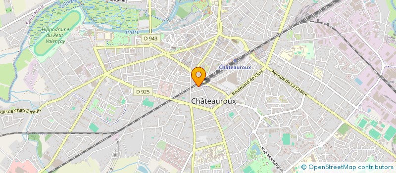 localisation de l'entreprise MONSIEUR MICKAEL MUSENGA à CHATEAUROUX