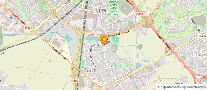 localisation de l'entreprise MONSIEUR MICKAEL MVOGO AMOUGOU  SERRIS