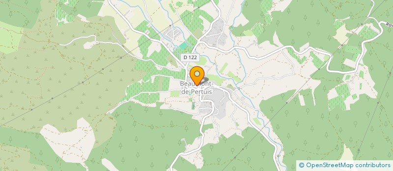 localisation de l'entreprise MONSIEUR MICKAEL NASI  BEAUMONT-DE-PERTUIS