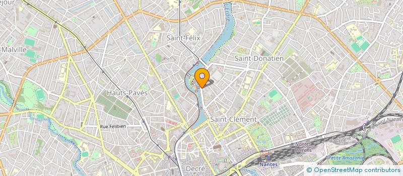 localisation de l'entreprise MONSIEUR MICKAEL NAULLEAU à NANTES