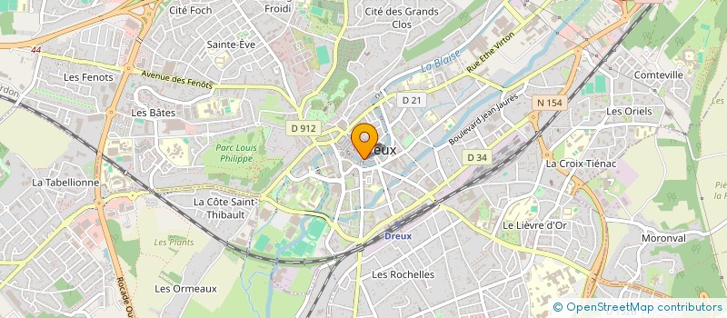 localisation de l'entreprise MONSIEUR MICKAEL NAVEAU à DREUX