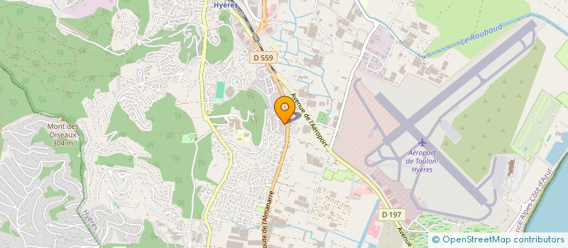 localisation de l'entreprise MONSIEUR MICKAEL NGUYEN à HYERES