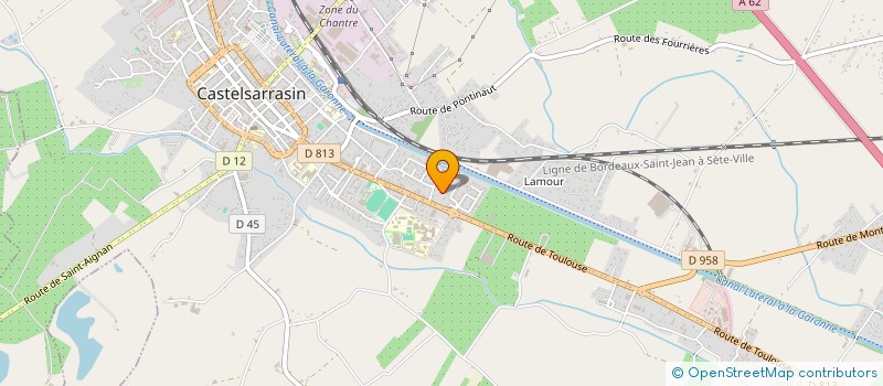 localisation de l'entreprise MONSIEUR MICKAEL NIETO  CASTELSARRASIN