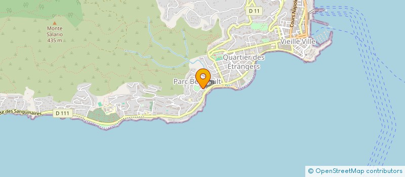 localisation de l'entreprise MONSIEUR MICKAEL NIZZI à AJACCIO