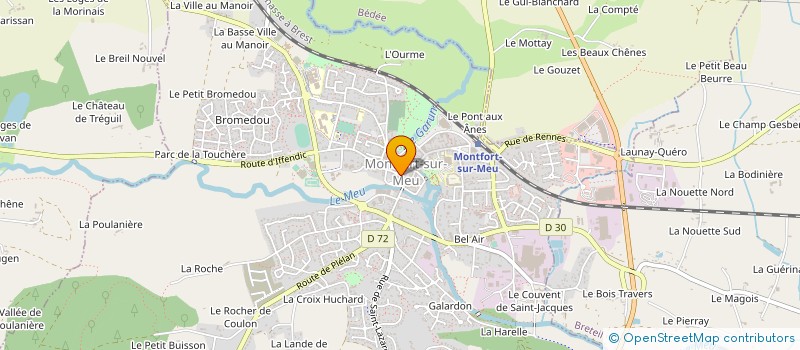 localisation de l'entreprise MONSIEUR MICKAEL NOBREGA  MONTFORT-SUR-MEU