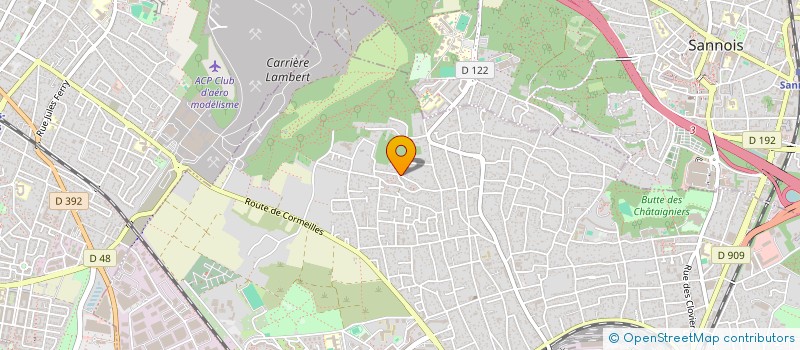 localisation de l'entreprise MONSIEUR MICKAEL NOGUEIRA  ARGENTEUIL