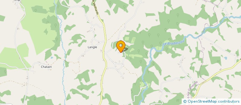 localisation de l'entreprise MONSIEUR MICKAEL NOIRET  CONDAT-SUR-GANAVEIX