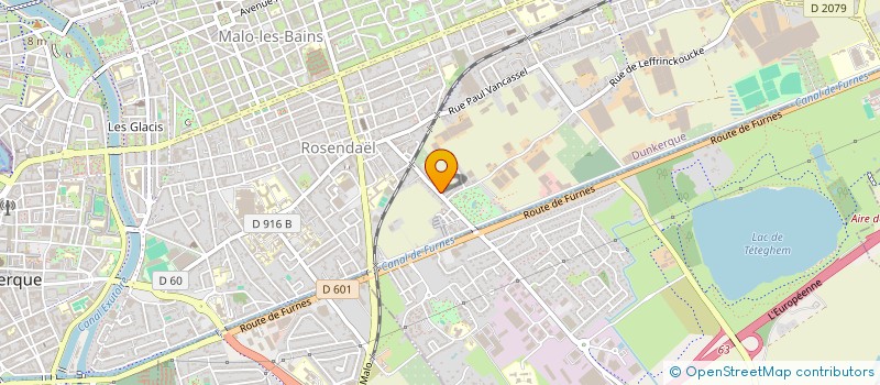 localisation de l'entreprise MONSIEUR MICKAEL NOIRJEAN à DUNKERQUE