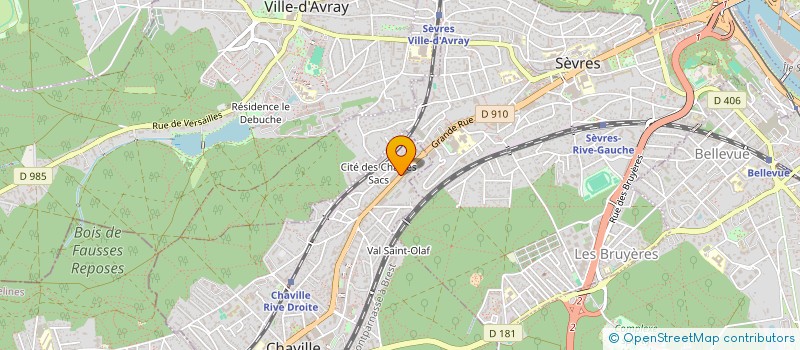 localisation de l'entreprise MONSIEUR MICKAEL NOULAUD à CHAVILLE