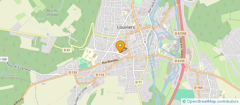 localisation de l'entreprise MONSIEUR MICKAEL OLIVIER à LES TROIS LACS