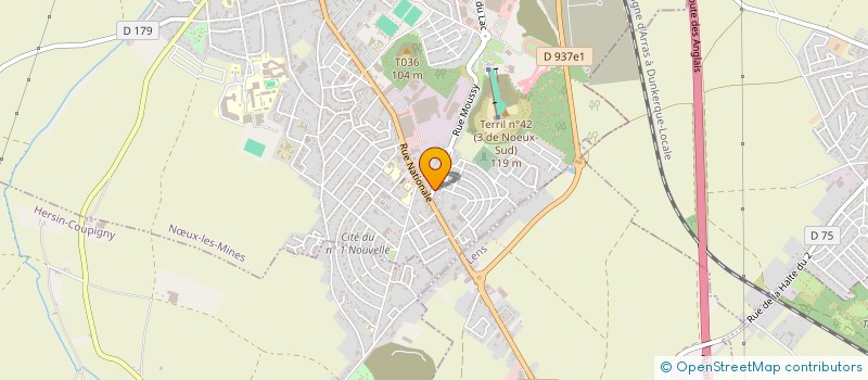 localisation de l'entreprise MONSIEUR MICKAEL ORLOWSKI  NUX-LES-MINES