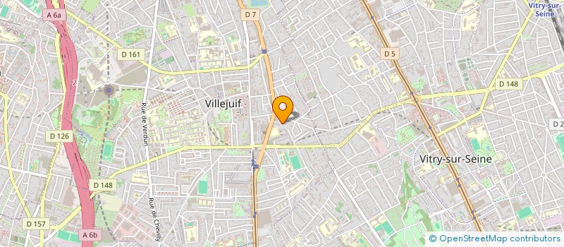 localisation de l'entreprise MONSIEUR MICKAEL ORTOLA  VILLEJUIF