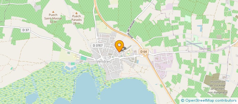 localisation de l'entreprise MONSIEUR MICKAEL ORVAIN  VENDRES