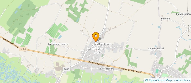 localisation de l'entreprise MONSIEUR MICKAEL OUAIRY  VILLENEUVE-EN-RETZ