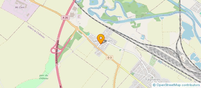 localisation de l'entreprise MONSIEUR MICKAEL PADIOLEAU  SAINT-GIBRIEN