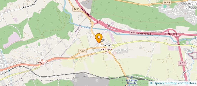 localisation de l'entreprise MONSIEUR MICKAEL PANEPINTO  FUVEAU