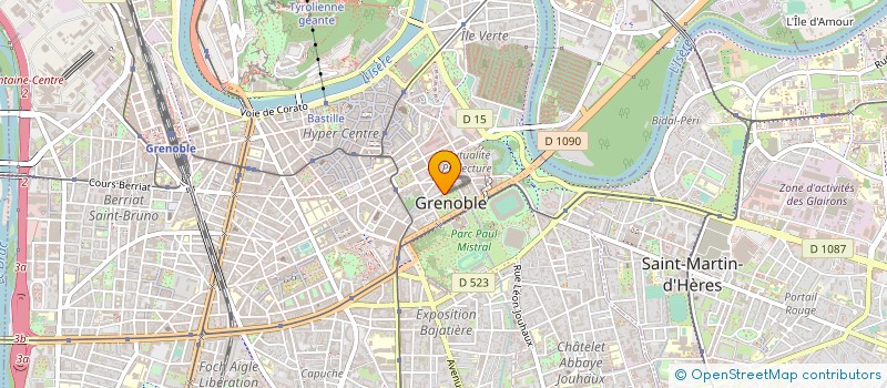 localisation de l'entreprise MONSIEUR MICKAEL PAPAGNO à GRENOBLE