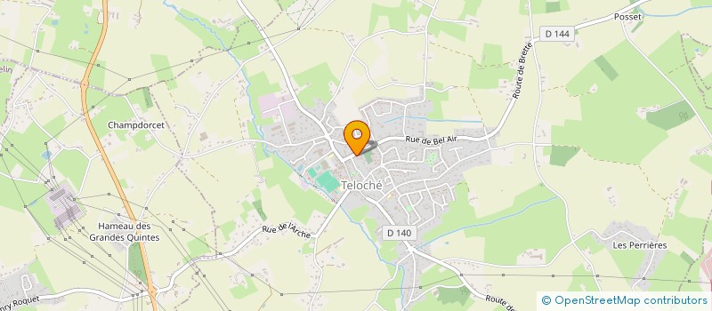 localisation de l'entreprise MONSIEUR MICKAEL PAPIN  TELOCHE