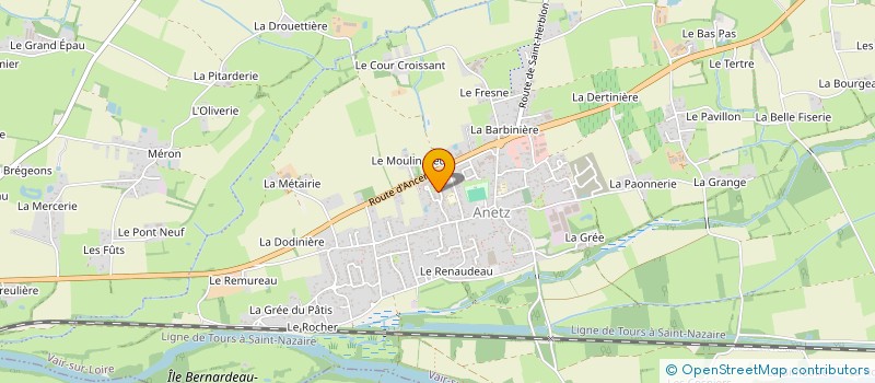 localisation de l'entreprise MONSIEUR MICKAEL PARIN à VAIR-SUR-LOIRE