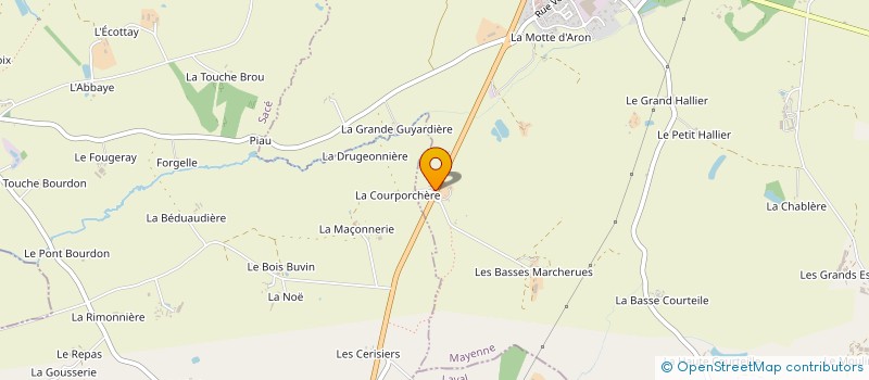 localisation de l'entreprise MONSIEUR MICKAEL PARIS à MARTIGNE-SUR-MAYENNE