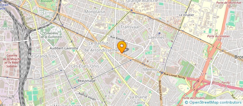 localisation de l'entreprise MONSIEUR MICKAEL PARIS à LYON
