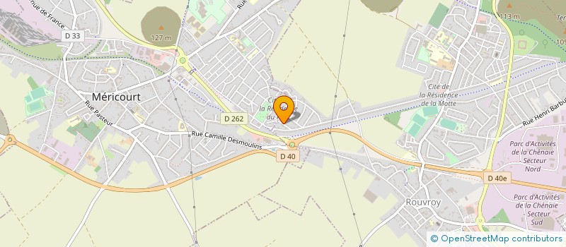 localisation de l'entreprise MONSIEUR MICKAEL PARSY  ROUVROY