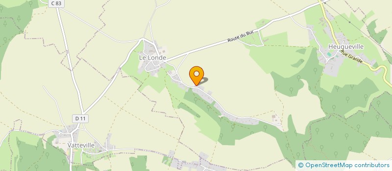 localisation de l'entreprise MONSIEUR MICKAEL PATIN  HEUQUEVILLE