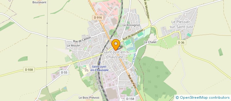 localisation de l'entreprise MONSIEUR MICKAEL PAYET  BREUIL-LE-SEC