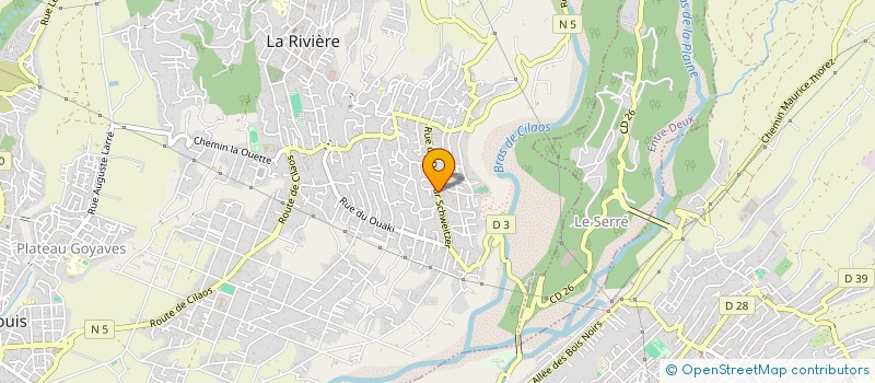 localisation de l'entreprise MONSIEUR MICKAEL PAYET à SAINT-LOUIS