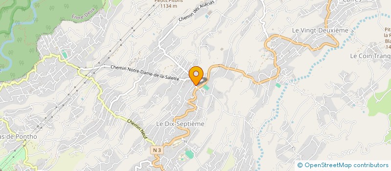 localisation de l'entreprise MONSIEUR MICKAEL PAYET  LE TAMPON