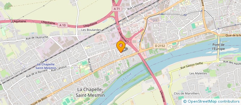 localisation de l'entreprise MONSIEUR MICKAEL PEDRINI à LA CHAPELLE-SAINT-MESMIN