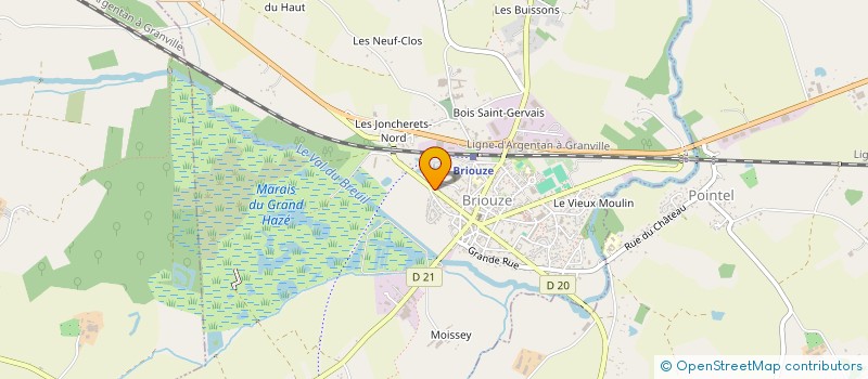 localisation de l'entreprise MONSIEUR MICKAEL PEIGNEY à BRIOUZE