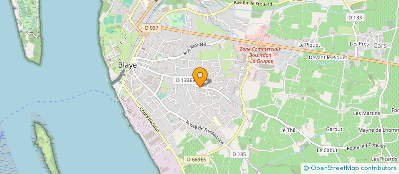 localisation de l'entreprise MONSIEUR MICKAEL PERALES LOPEZ à BLAYE