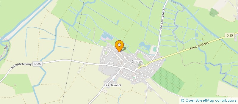 localisation de l'entreprise MONSIEUR MICKAEL PERCOT  GRUES