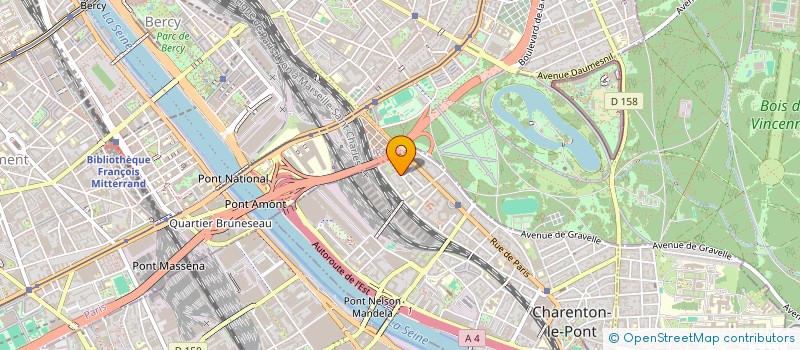 localisation de l'entreprise MONSIEUR MICKAEL PEREIRA GARCIA  CHARENTON-LE-PONT