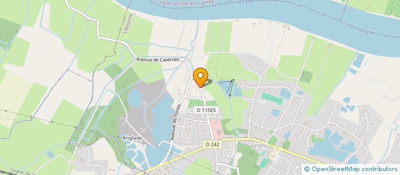 localisation de l'entreprise MONSIEUR MICKAEL PEREIRA SOARES  IZON