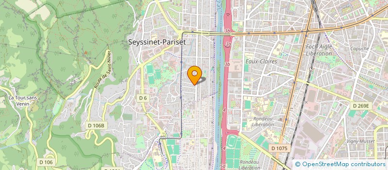 localisation de l'entreprise MONSIEUR MICKAEL PERFETTI  SEYSSINET-PARISET