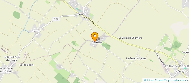 localisation de l'entreprise MONSIEUR MICKAEL PERRIER  LOUDUN