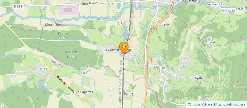 localisation de l'entreprise MONSIEUR MICKAEL PERROT  DIGNA