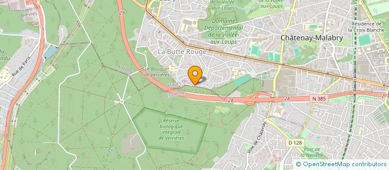 localisation de l'entreprise MONSIEUR MICKAEL PETIT  CHATENAY-MALABRY