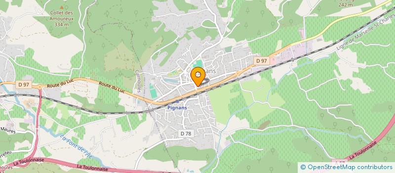 localisation de l'entreprise MONSIEUR MICKAEL PEYRE  PIGNANS