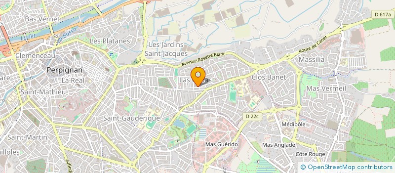 localisation de l'entreprise MONSIEUR MICKAEL PHILIPPEAU  PERPIGNAN