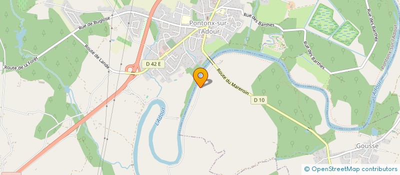 localisation de l'entreprise MONSIEUR MICKAEL PICART  GOUSSE